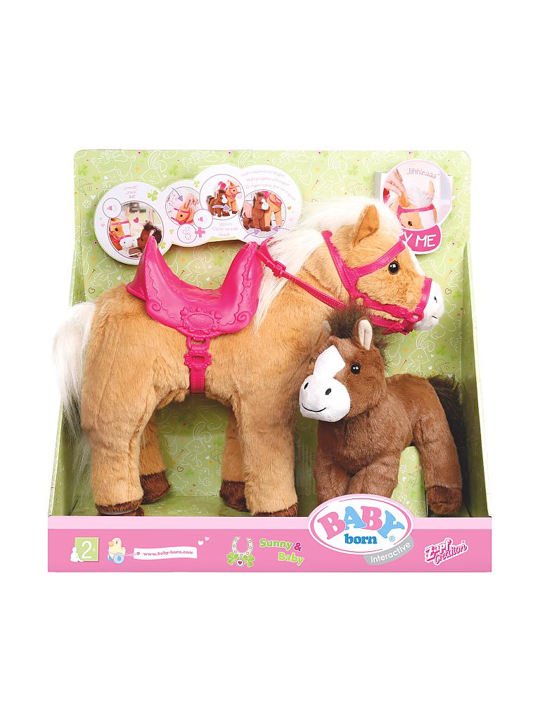 Baby born pony farm sunny and baby on sale